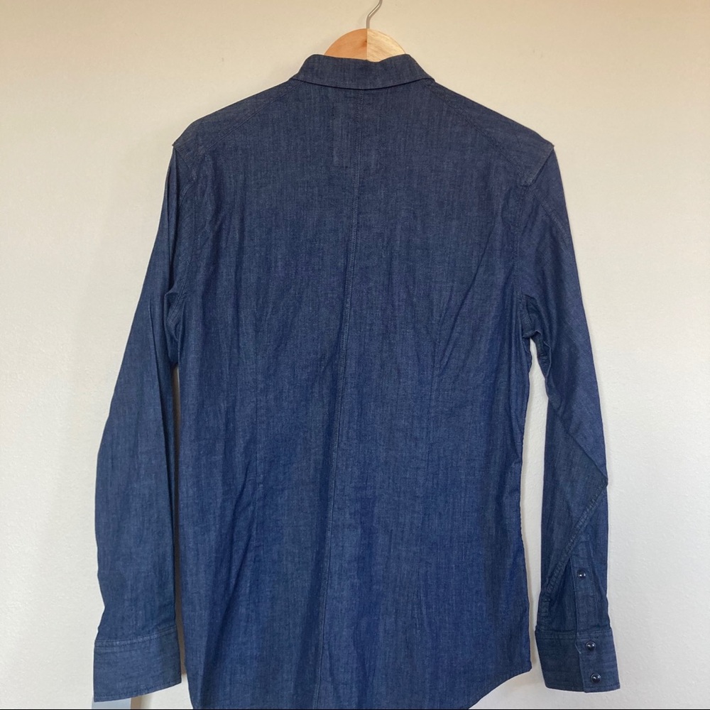 NEW 🌟 G-STAR RAW LANDOH SLIM STRETCH DENIM SHIRT - Picture 3 of 6